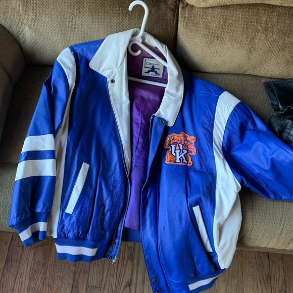 UK leather jacket - Picture 2 of 2